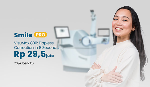 SMILE PRO Visumax 800: Flapless Correction in 8 Seconds - Rp 29,5jt